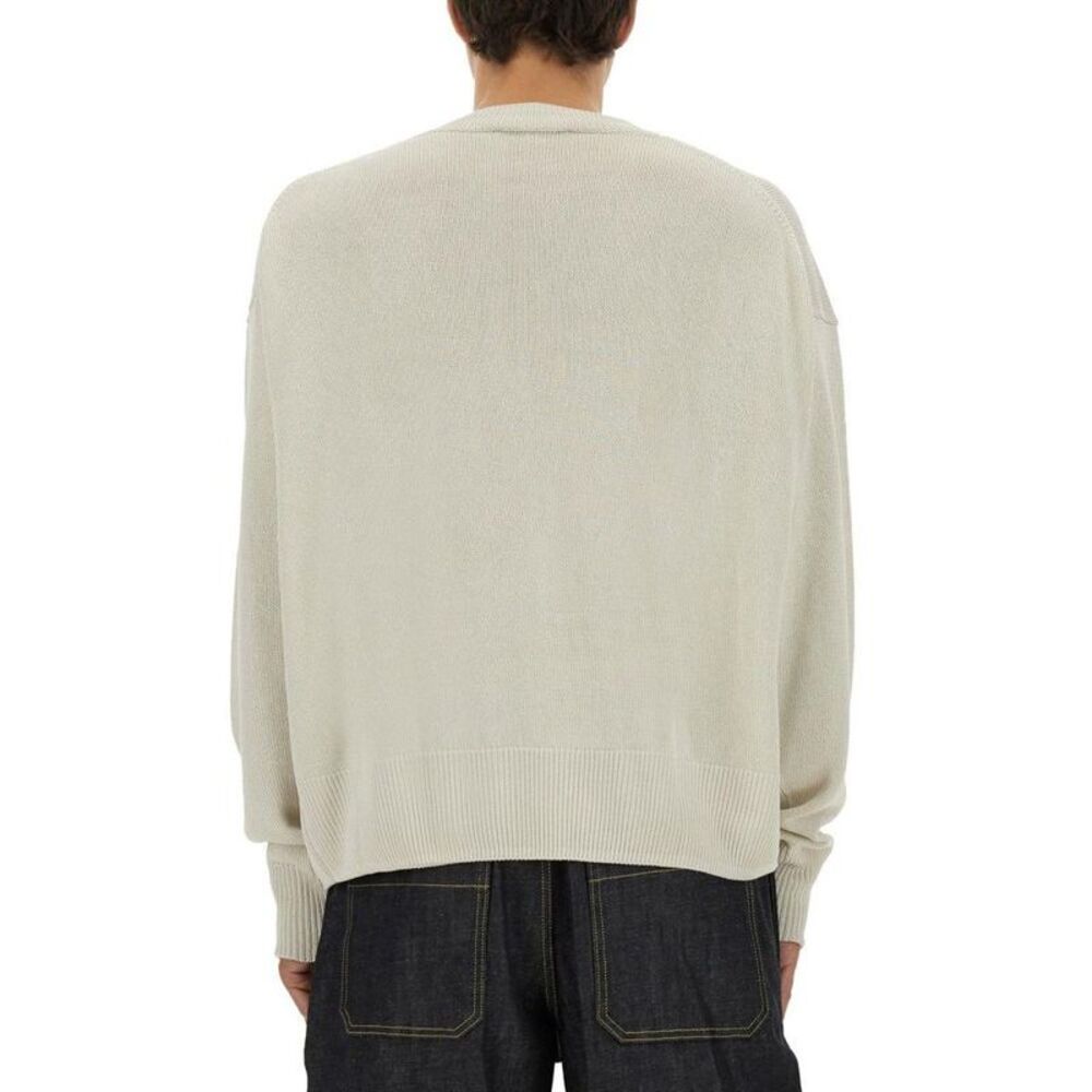 STUDIO NICHOLSON Men's Knitted Sweater Men WHITE Sweaters & Cardigans